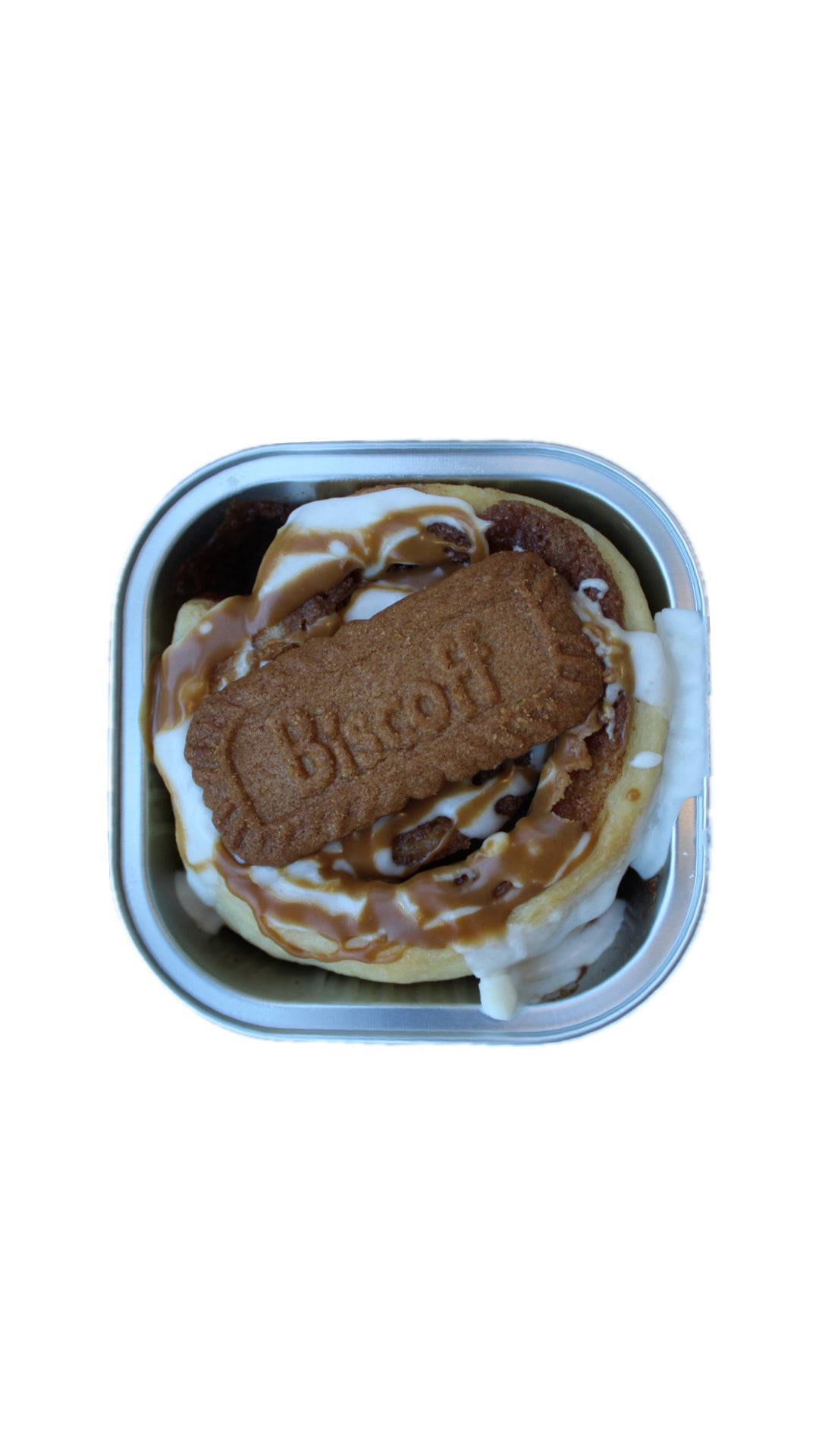 Biscoff Cookie Cinnamon Roll
